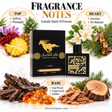 Qaed Al Fursan by Lattafa 3.0 Oz Eau De Parfum Spray for Men