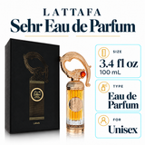 Sehr by Lattafa 3.4 Oz Eau De Parfum Spray In Box for Women
