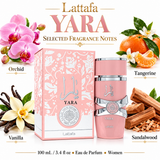 Yara by Lattafa 3.4 Oz Eau De Parfum Spray for Women
