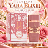 Yara Elixir by Lattafa 3.4 Oz Eau De Parfum Spray for Women