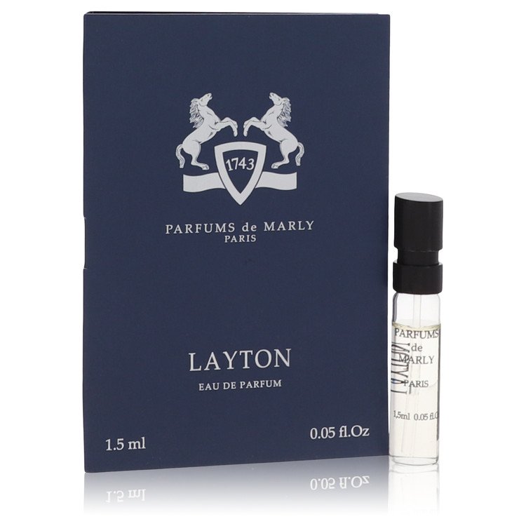 Layton Exclusif by Parfums De Marly 05 Oz Vial (sample) . for Men
