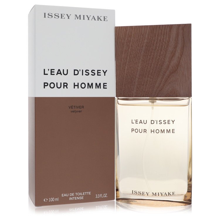 L'eau D'issey Pour Homme Vetiver by Issey Miyake 3.3 Oz Eau De Toilette Intense Spray for Men