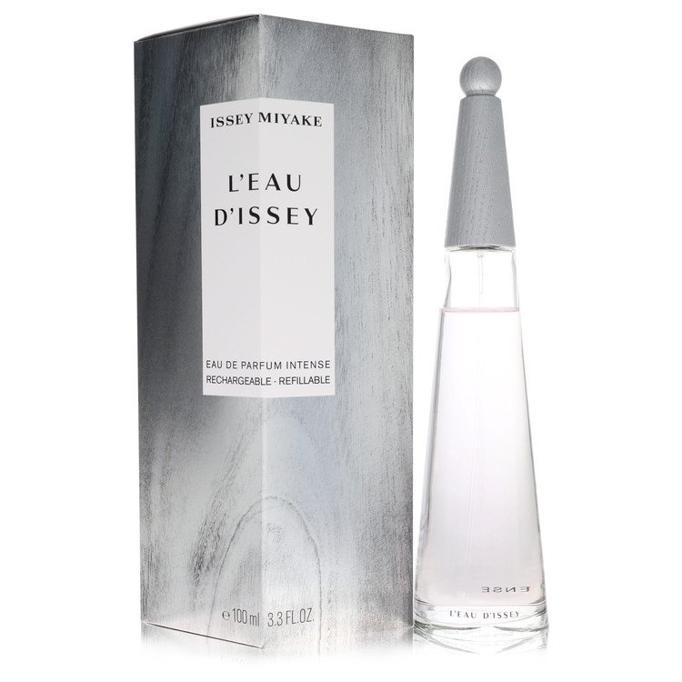 L'eau D'issey Intense by Issey Miyake 3.4 Oz Eau De Parfum Refillable Spray for Women