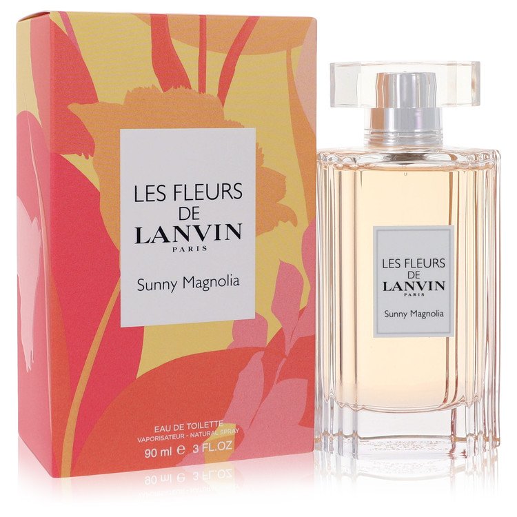 Les Fleurs De Lanvin Sunny Magnolia by Lanvin 3 Oz Eau De Toilette Spray for Women