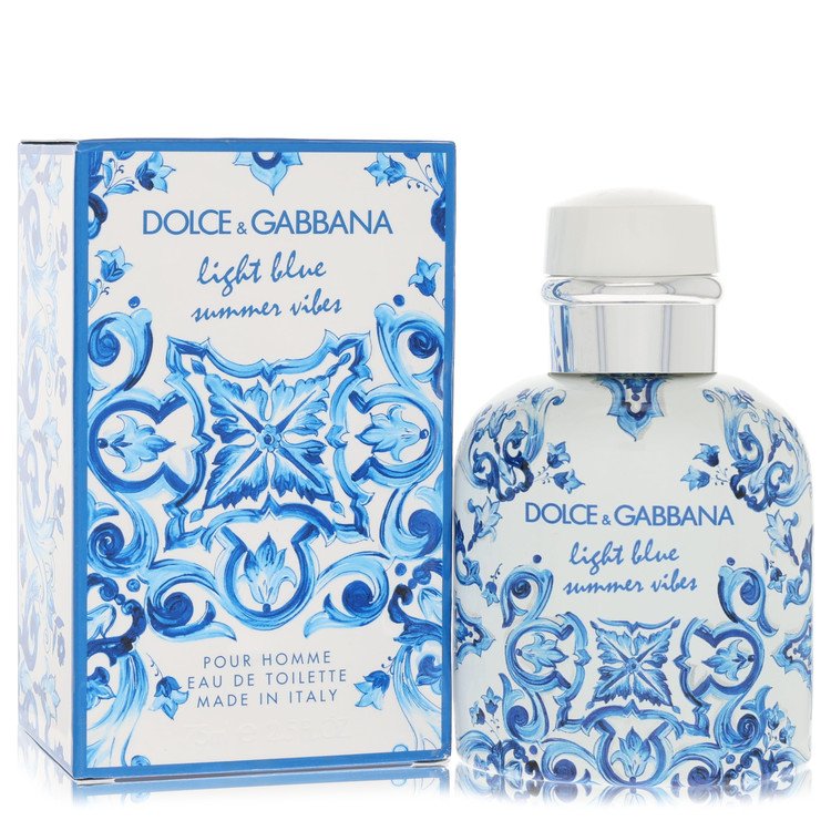 Light Blue Summer Vibes by Dolce & Gabbana Eau De Toilette Spray 2.5 oz | Men Collection by AAA Beauty - Premium Men Perfume and Cologne | AAA Beauty