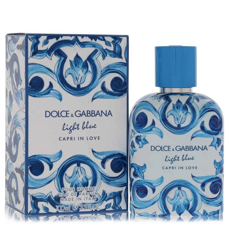 Light Blue Capri In Love by Dolce & Gabbana 3.4 Oz Eau De Parfum Spray for Men
