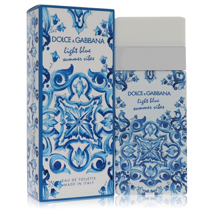 Light Blue Summer Vibes by Dolce & Gabbana 3.4 Oz Eau De Toilette Spray for Women