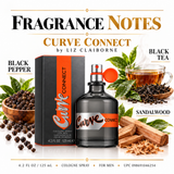 Curve Connect by Liz Claiborne 4.2 Oz Cologne Spray for Men