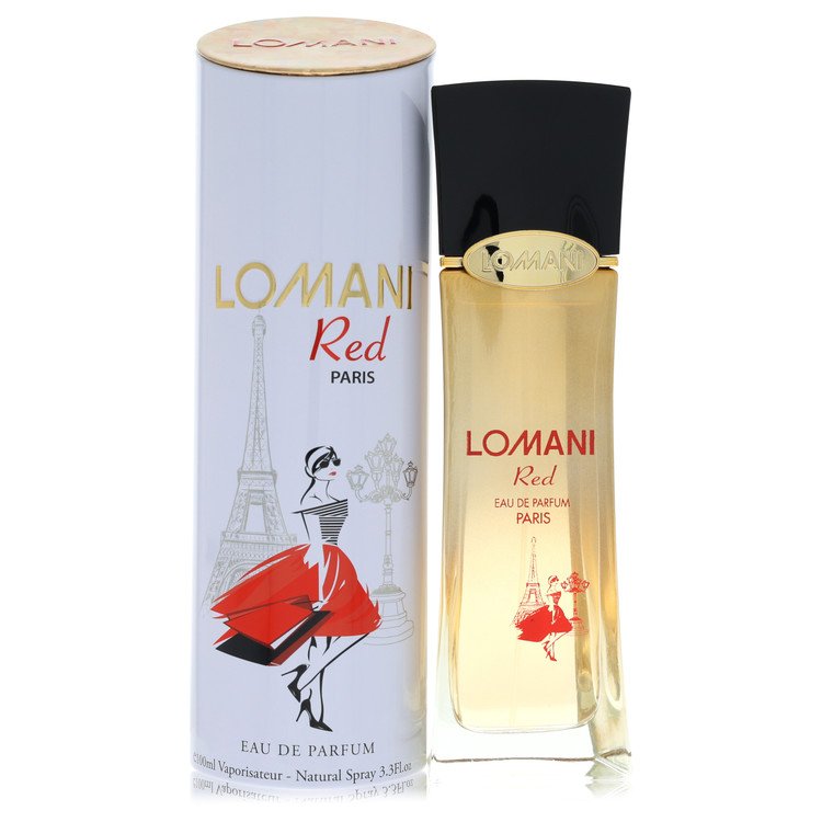 Lomani Red by Lomani 3.3 Oz Eau De Parfum Spray for Women