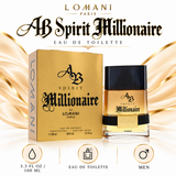 Spirit Millionaire by Lomani 3.4 Oz Eau De Toilette Spray for Men