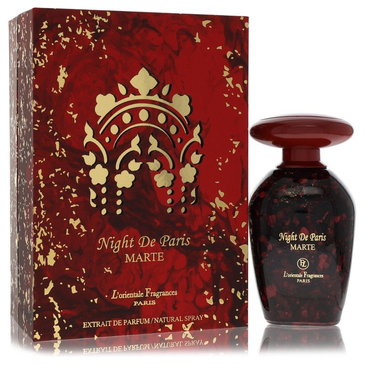 L'orientale Night De Paris Marte by L'orientale 3.3 Oz Extrait De Parfum Spray for Men