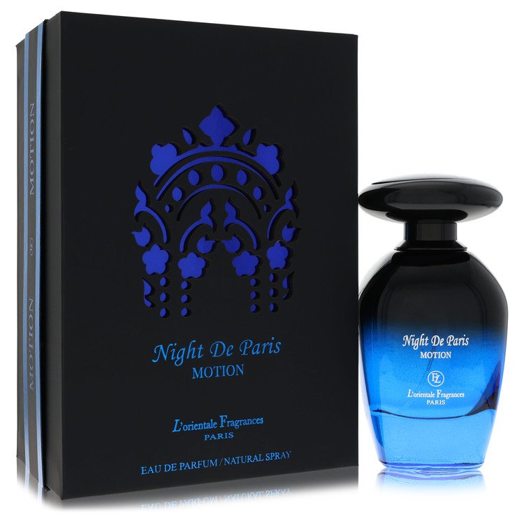 L'orientale Night De Paris Motion by L'orientale 3.3 Oz Eau De Parfum Spray for Men