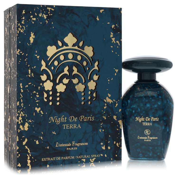 L'orientalenight De Paris Terra by L'orientale 3.3 Oz Extrait De Parfum Spray for Men