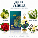 Ahura by Luniche 1.18 Oz Perfume In Box for Unisex