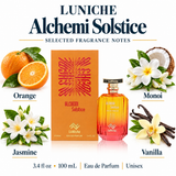 Alchemi Solstice by Luniche 3.4 Oz Eau De Parfum Spray In Box for Unisex