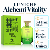 Alchemi Vitality by Luniche 3.4 Oz Eau De Parfum Spray In Box for Unisex