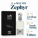 Zephyr Dubai Collection by Luniche 3.4 Oz Eau De Parfum Spray for Unisex