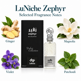 Zephyr Dubai Collection by Luniche 3.4 Oz Eau De Parfum Spray for Unisex