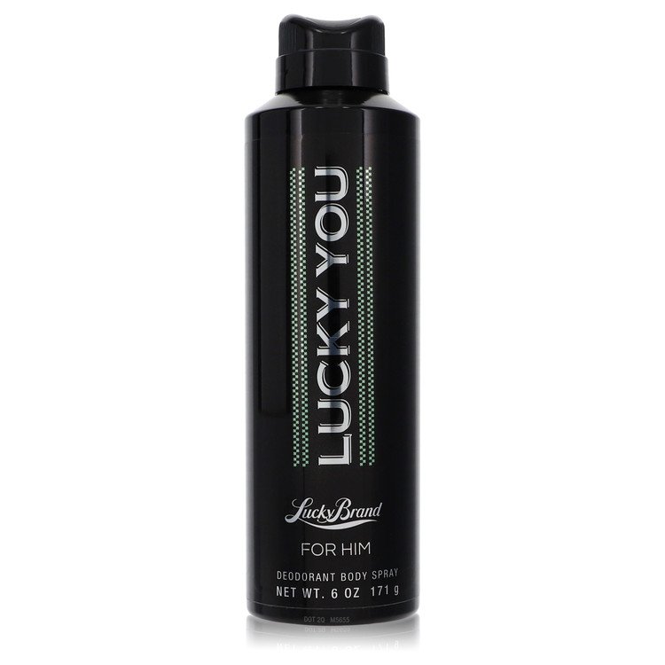 Lucky You by Liz Claiborne 6 Oz Deodorant Spray for Men
