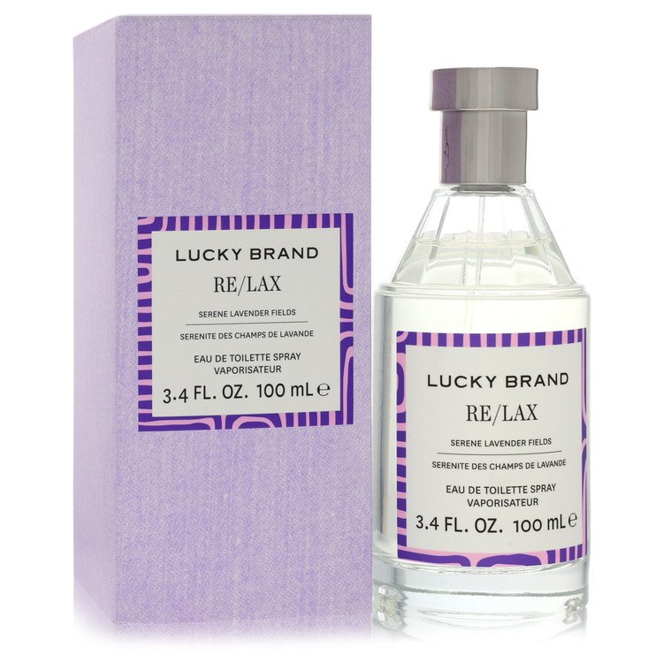 Lucky Brand Re/lax by Lucky Brand by Lucky Brand 3.4 Oz Oz Eau De Toilette Spray 3.4 Oz for Women