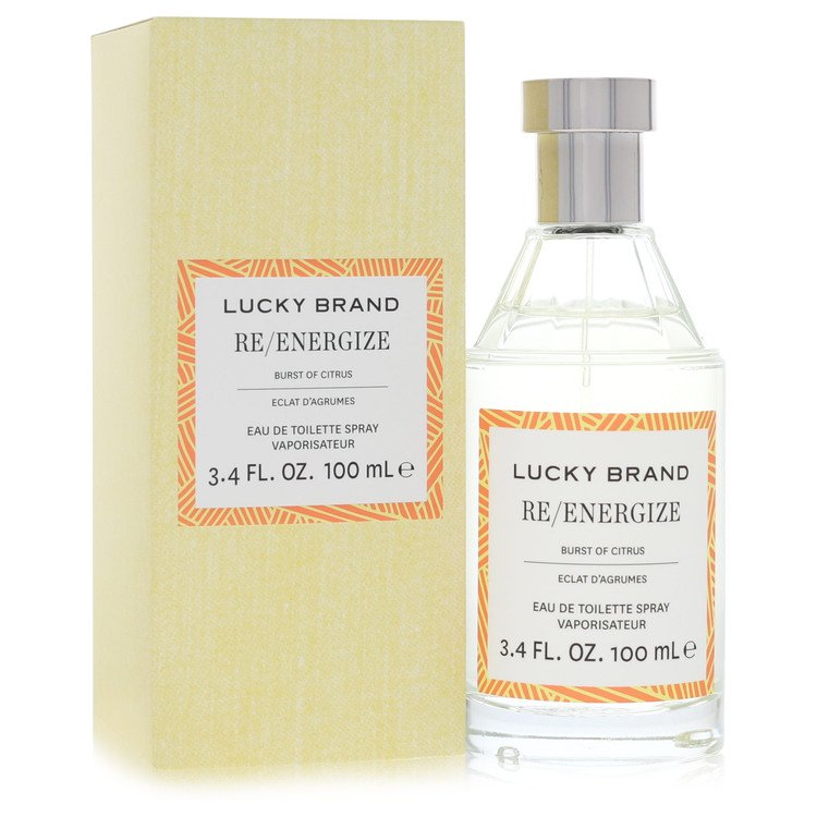 Lucky Brand Re/energize by Lucky Brand by Lucky Brand 3.4 Oz Oz Eau De Toilette Spray 3.4 Oz for Men