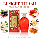 Tufaah by Luniche 3.4 Oz Eau De Parfum Spray In Box for Unisex