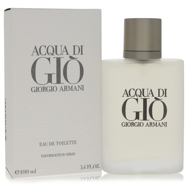 Acqua Di Gio by Giorgio Armani 3.3 Oz Eau De Toilette Spray for Men