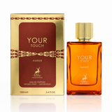 Lattafa Your Touch Amber by Lattafa 3.4 Oz Eau De Parfum Spray In Box for Men