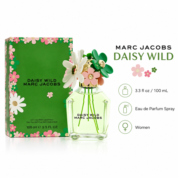 Marc Jacobs Daisy Wild by Marc Jacobs 3.3 Oz Eau De Parfum Spray In Box for Women