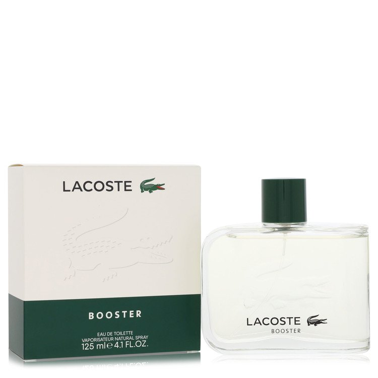 Booster by Lacoste 4.2 Oz Eau De Toilette Spray for Men