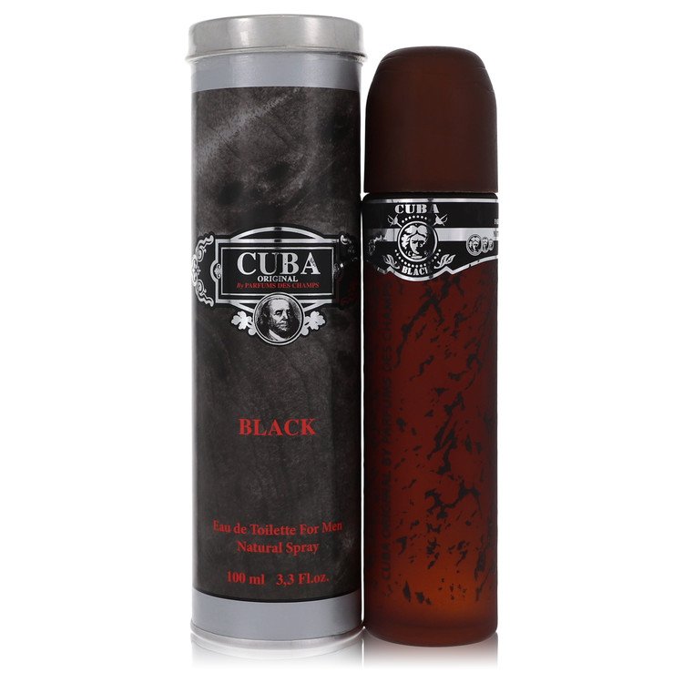 Cuba Black by Fragluxe 3.4 Oz Eau De Toilette Spray for Men