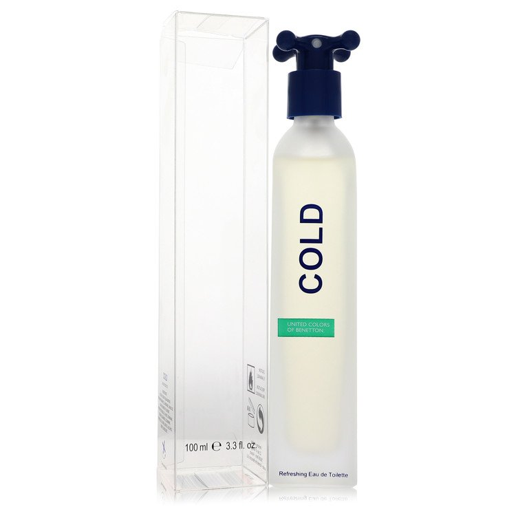 Cold by Benetton 3.3 Oz Eau De Toilette Spray for Men
