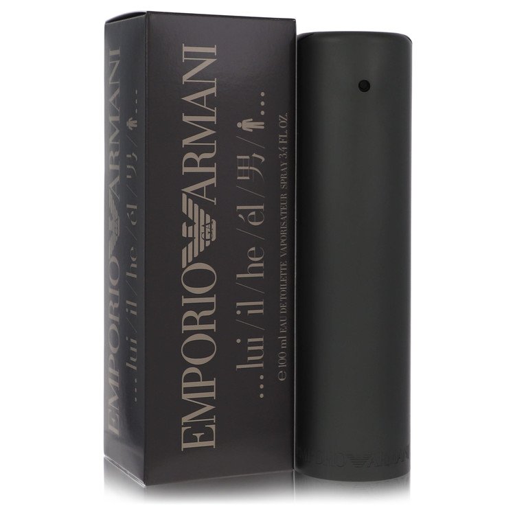 Emporio Armani By Giorgio Armani Cologne 3.4 Oz Eau De Toilette Spray For Men - Box