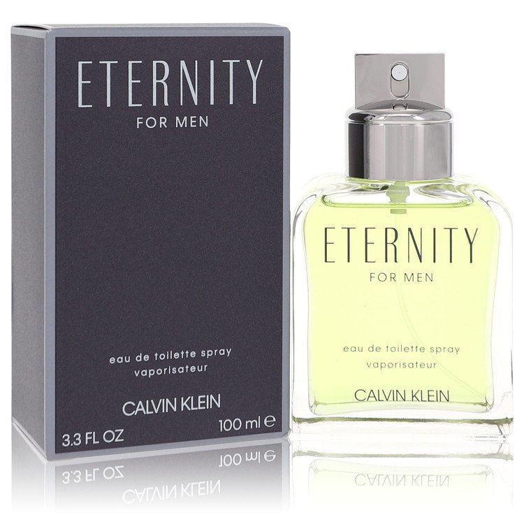 Calvin Klein Ck Eternity Eau De Toilette Spray 3.4 Oz Cologne
