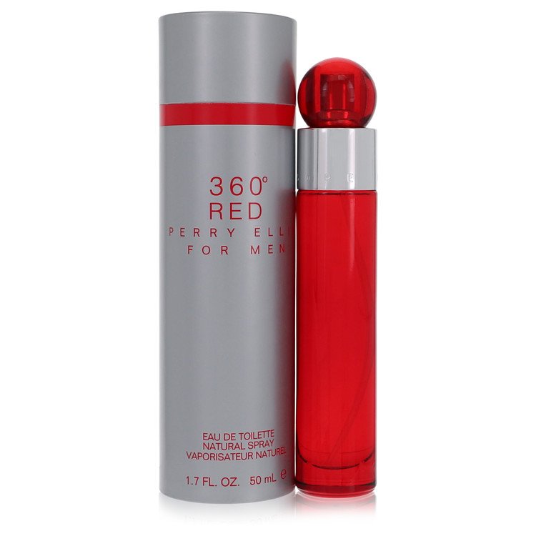 360 Red by Perry Ellis 1.6 Oz Eau De Toilette Spray for Men