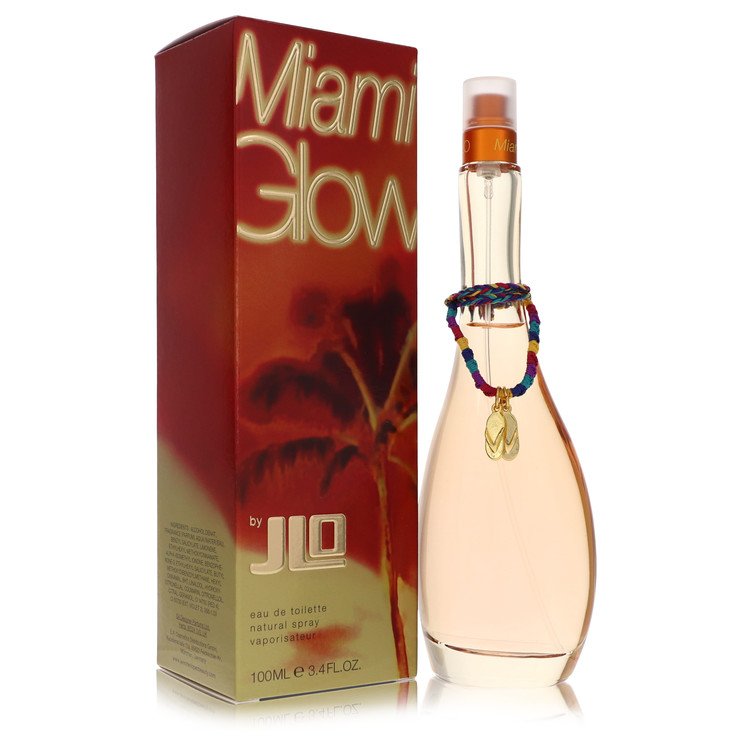 Jennifer Lopez Miami Glow Eau De Toilette Spray 3.4 Oz Perfume