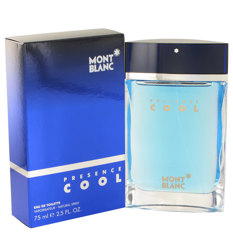 Presence Cool by Mont Blanc Eau De Toilette Spray 2.5 oz for Men - Premium Designer Fragrance – Available at AAA Beauty