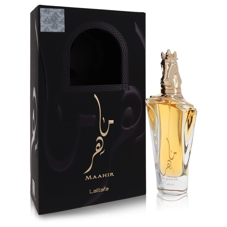 Maahir by Lattafa 3.4 Oz Eau De Parfum for Men