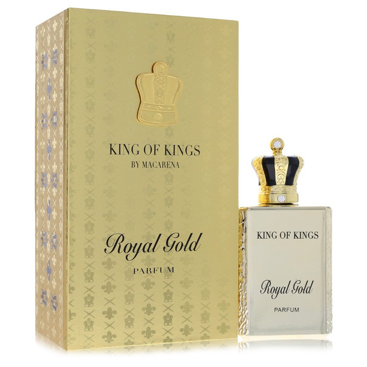 Macarena King Of Kings Royal Gold by Macarena 3.4 Oz Parfum Spray for Men