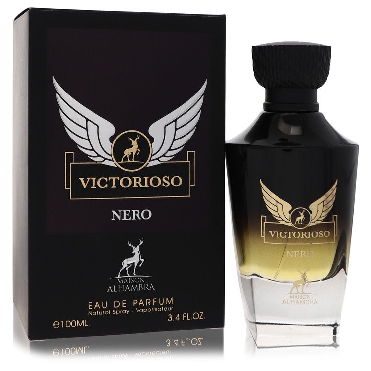 Maison Alhambra Victorioso Nero by Maison Alhambra 3.4 Oz Eau De Parfum Spray for Men