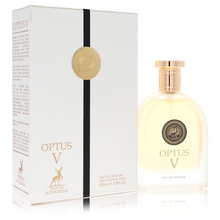 Roman V Optus By Lattafa Cologne 3.4 Oz Eau De Parfum Spray For Men - Box