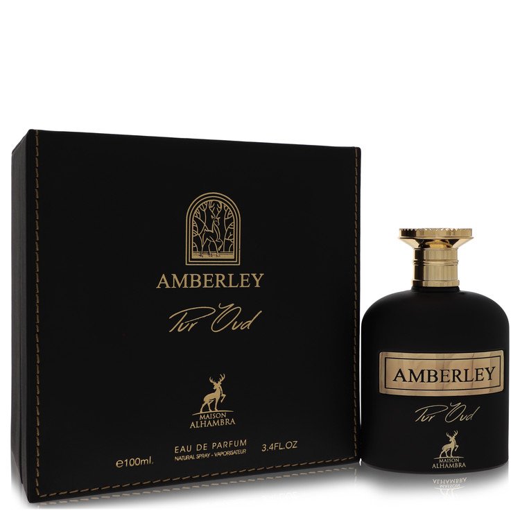 Maison Alhambra Amberley Pure Oud by Maison Alhambra Eau De Parfum Spray (Unisex) 3.4 oz for Women - Premium Designer Fragrance – Available at AAA Beauty