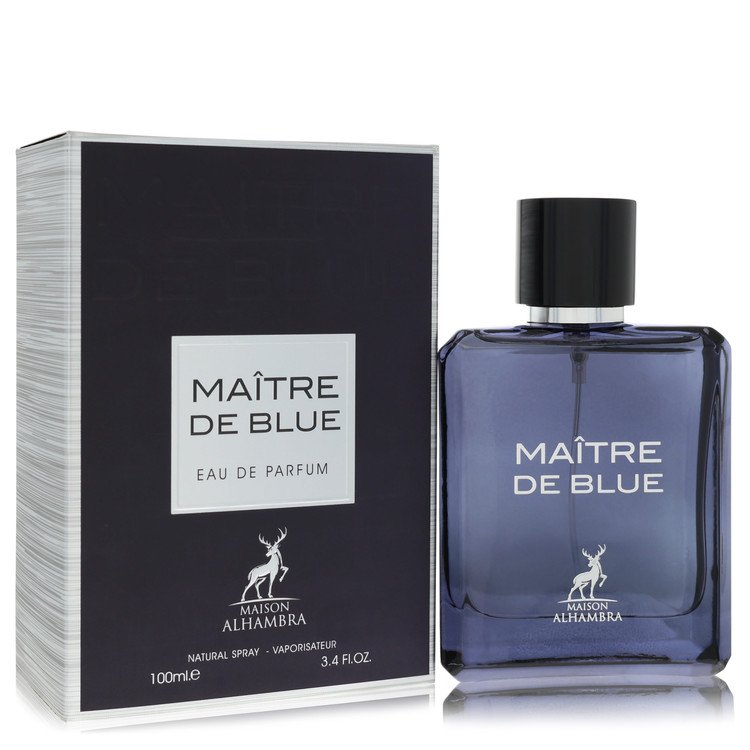 Maison Alhambra Maitre De Blue by Maison Alhambra by Maison Alhambra 3.4 Oz Oz Eau De Parfum Spray 3.4 Oz for Men