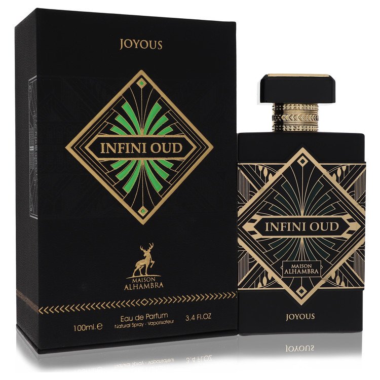 Maison Alhambra Infini Oud Joyous by Maison Alhambra Eau De Parfum Spray (Unisex) 3.4 oz for Men - Premium Designer Fragrance – Available at AAA Beauty
