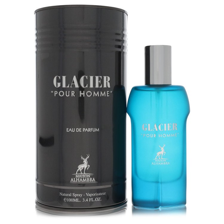 Maison Alhambra Glacier Pour Homme by Maison Alhambra 3.4 Oz Eau De Parfum Spray for Men