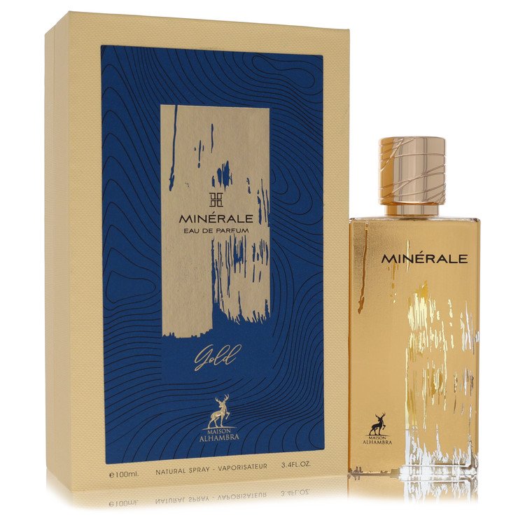 Maison Alhambra Minerale Gold by Maison Alhambra by Maison Alhambra 3.4 Oz Oz Eau De Parfum Spray 3.4 Oz for Women
