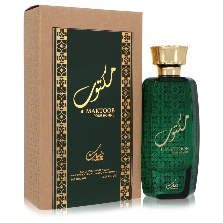 Nusuk Maktoob by Nusuk 3.3 Oz Eau De Parfum Spray for Men