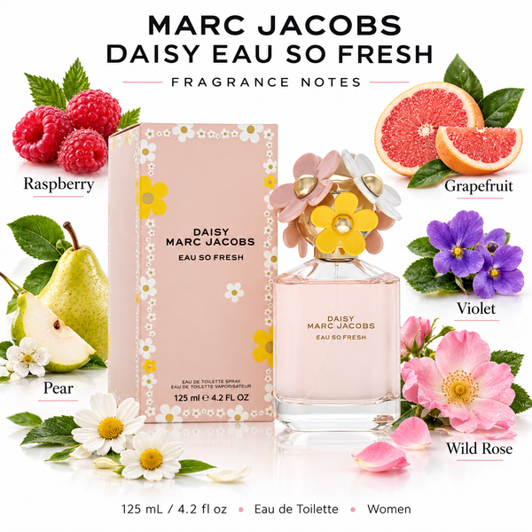 Marc Jacobs Daisy Eau So Fresh by Marc Jacobs 4.2 Oz Eau De Toilette for Women