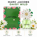 Daisy Wild by Marc Jacobs 1.6 Oz Eau De Parfum Spray In Box for Women