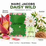 Daisy Wild by Marc Jacobs 1.6 Oz Eau De Parfum Spray In Box for Women